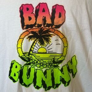 Bad Bunny Un Verano Sin Ti Tour World Tour T-Shirt 2022 / Unisex /  Size: Medium